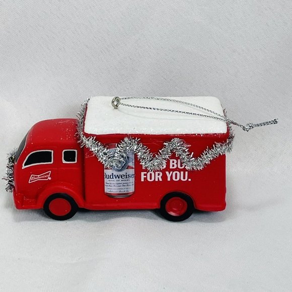 Budweiser Delivery Truck Kurt S. Adler Christmas Holiday Tree Ornament Gift - Picture 6 of 14